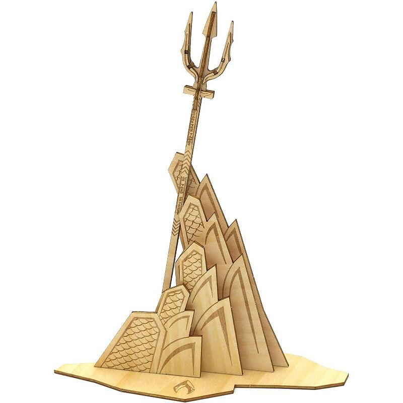 Incredibuilds DC Comics Aquaman Book & Wood Model Figure Kit