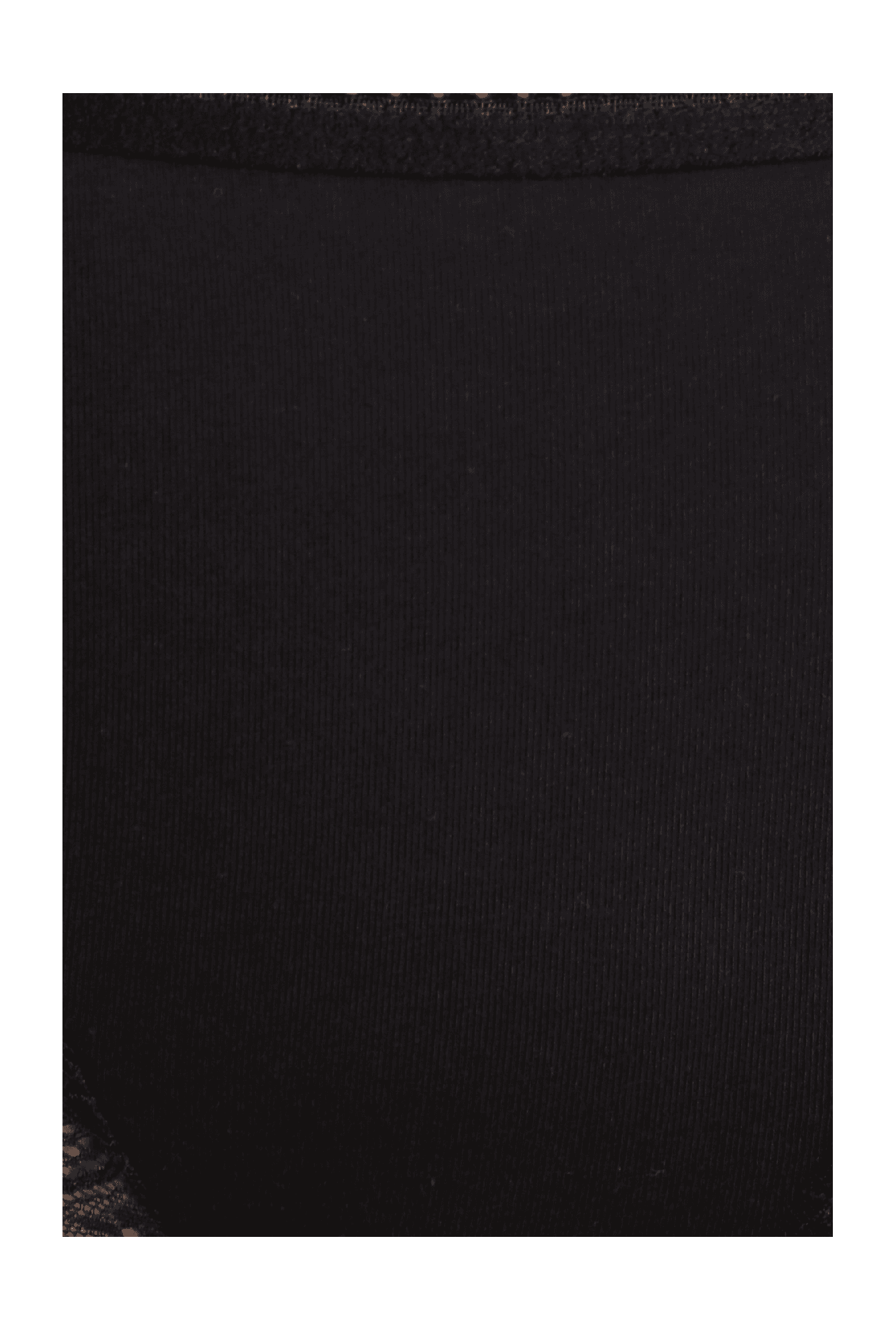 Clovia Black Lace High Waist Hipster Panty