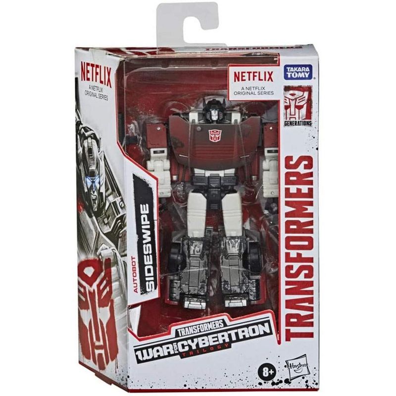 WFC-04 Autobot Sideswipe Netflix Edition | Transformers Generations War for Cybertron Trilogy Action figures