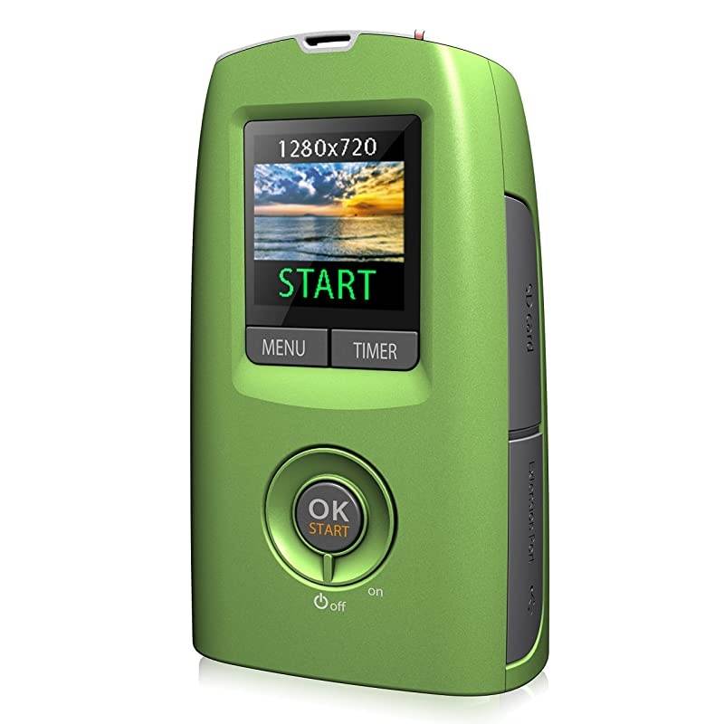 TLC200 TIME LAPSE VIDEO CAMERA, Perfect for Work From Home, Self-Isolation, Home School, Quarantine, Stunning Time Lapse Video, Compact Portable Design - Green