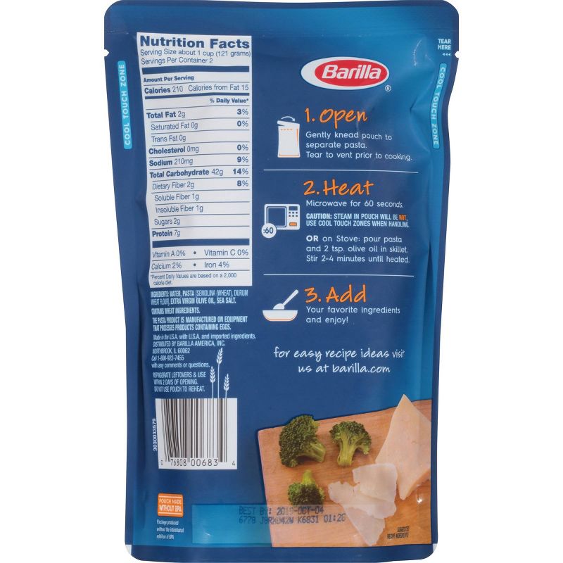 Barilla Ready Pasta Rotini - 8.5oz