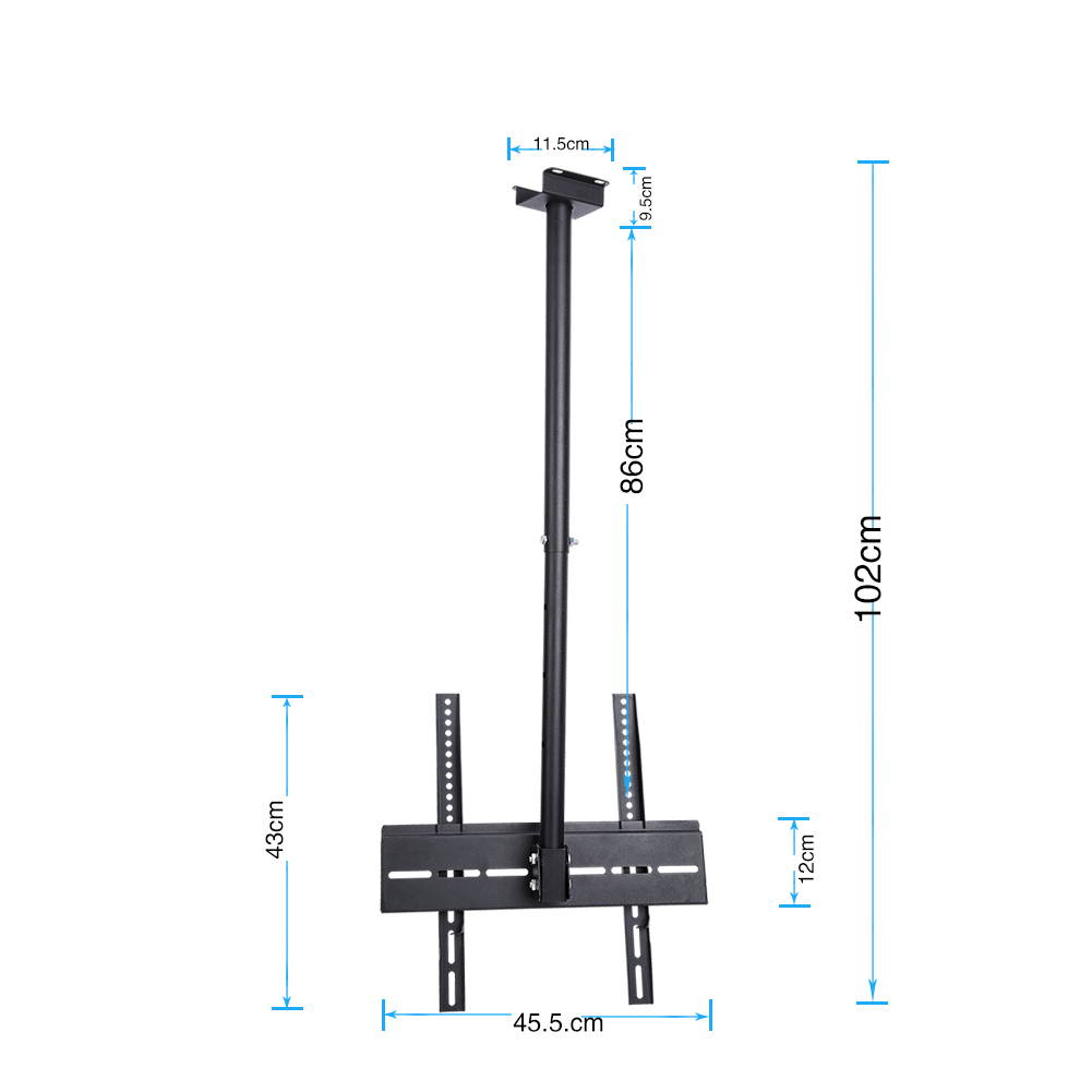 26"-32" LCD LED Monitor Flat Tilting Swivel TV Ceiling Roof Mount Bracket TV Ceiling Bracket,TV Ceiling Mount,Roof TV Mount Bracket,TV Tilt Mount Bracket,Adjustable Ceiling Mount
