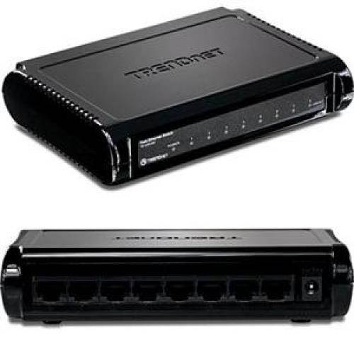 TRENDnet TE100-S8 8-Port 10100 Mini Switch