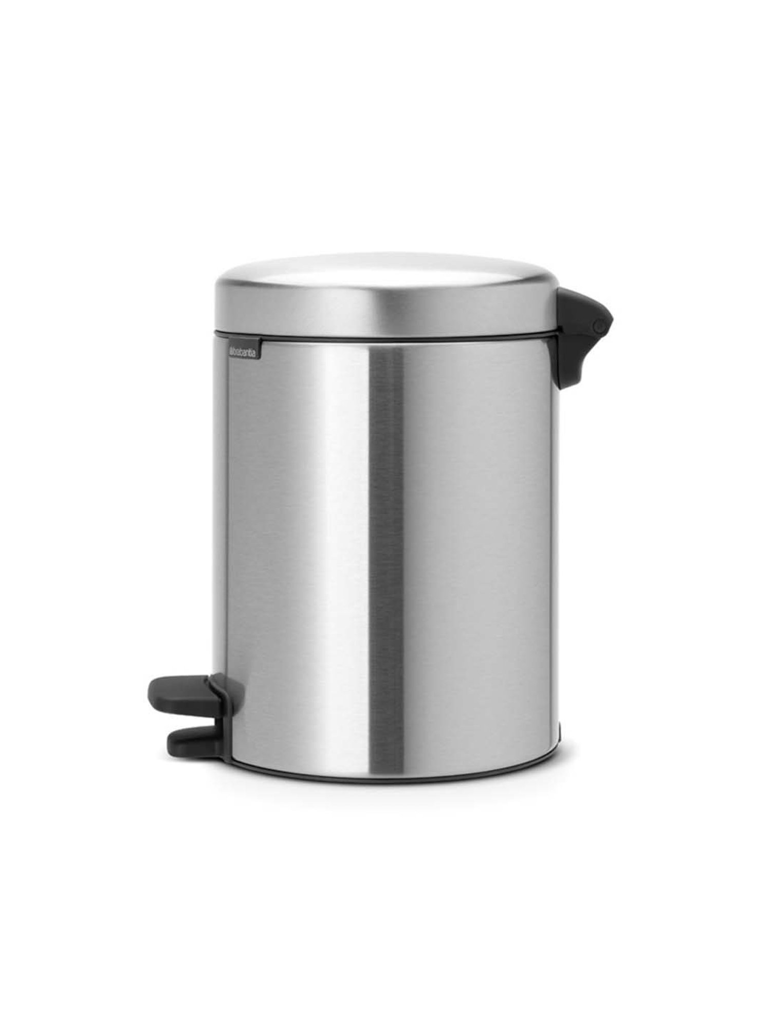 BRABANTIA New Icon Matt Steel Metal Pedal Dustbin (5 L) - Set of 1