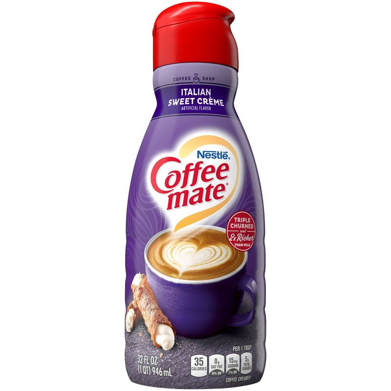 Coffee Mate Vanilla Caramel Coffee Creamer - 1qt