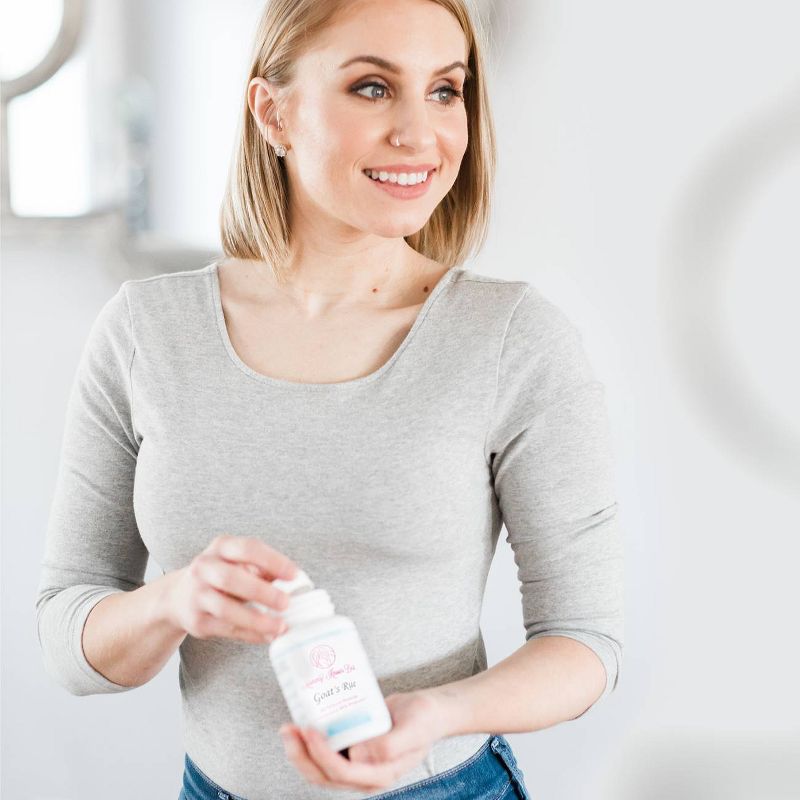 Mommy Knows Best Goat's Rue Lactation Aid Support Supplement - 120ct