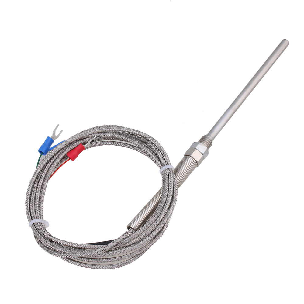 2m Resistive Temperature Control Sensor Probe -20~420degree Stainless Steel