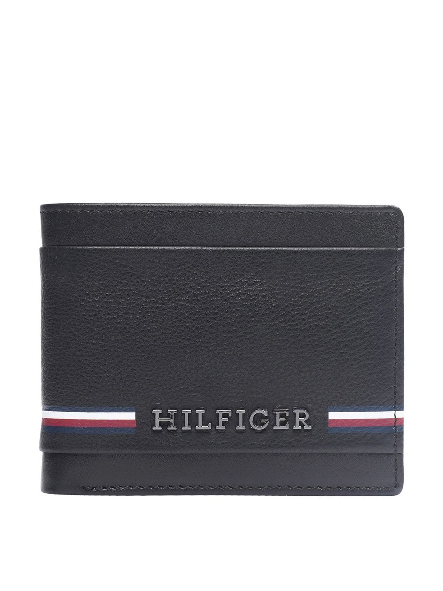 THE HOLISTIK Revival Black & Maroon Casual Leather Bi-Fold Wallet for Men