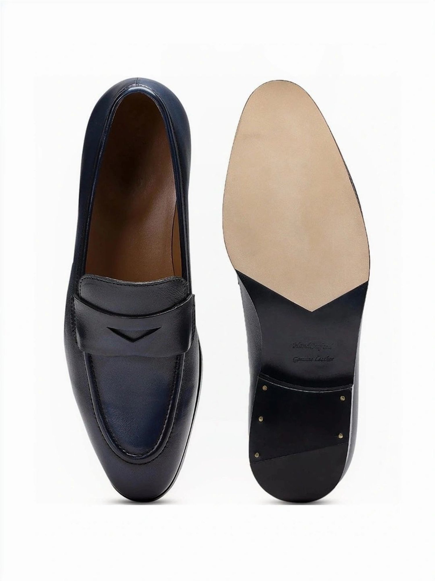 Saint G Men's Lukonin Navy Loafers