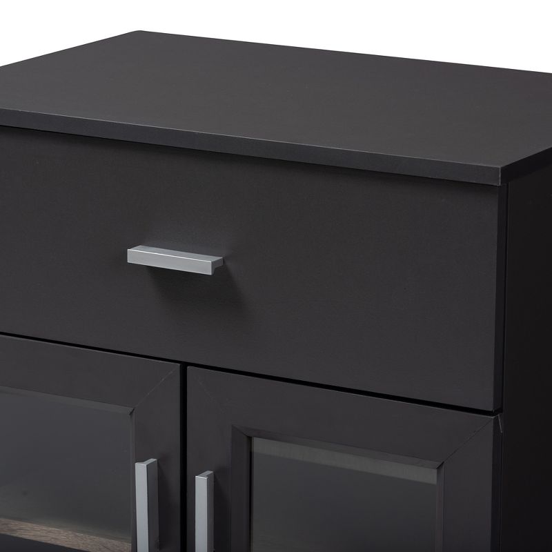 Wood 2 Door Storage Cabinet in White-Pemberly Row