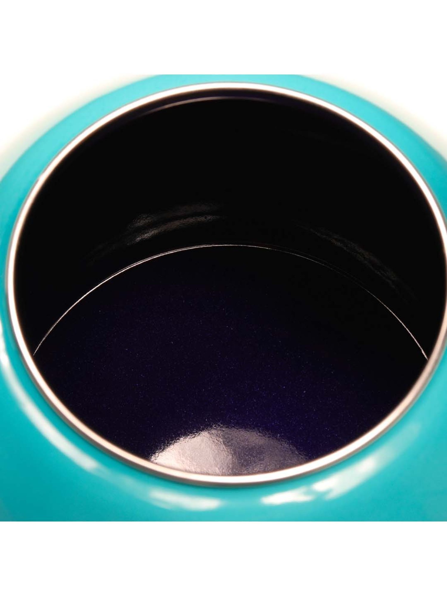 Circulon Enamel Turquoise On Steel Whistling Tea Kettle (1.9 Liters)