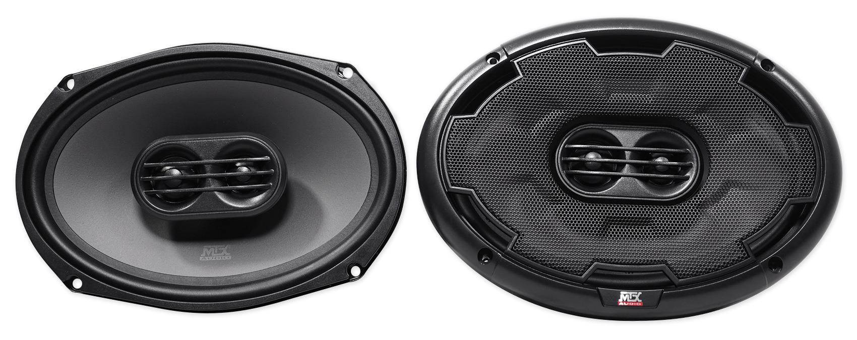 (2) MTX THUNDER693 6x9" 400 Watt 3-Way Car Speakers+(2) THUNDER65 6.5" Speakers
