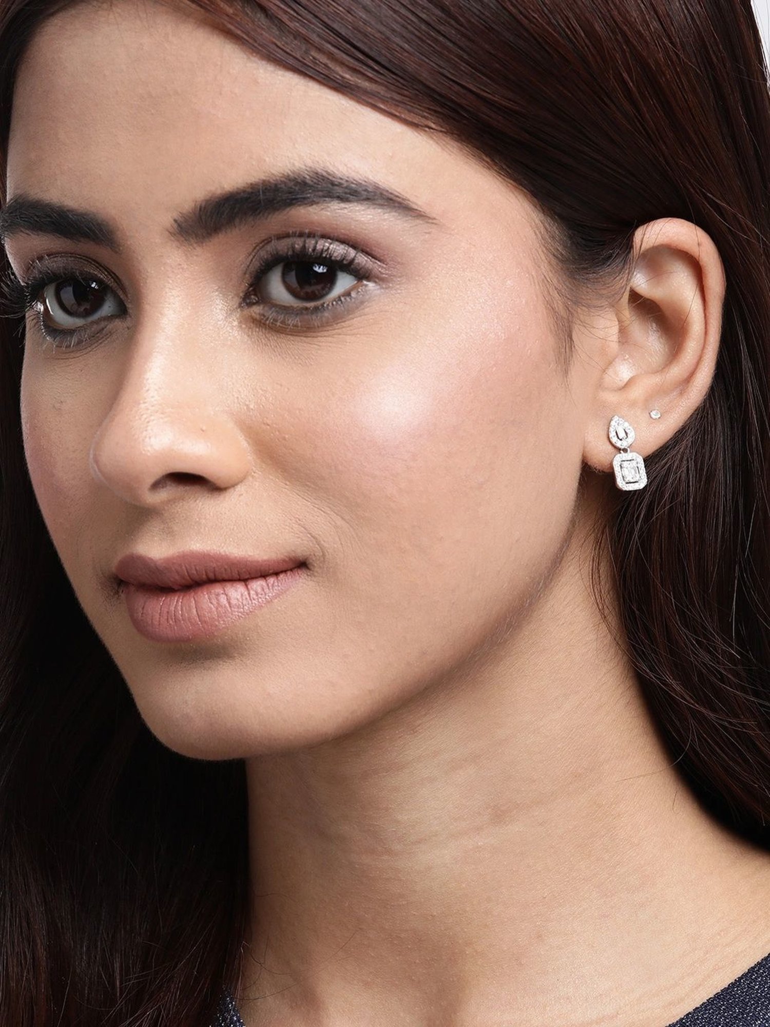 Zavya 92.5 Sterling Silver Earrings