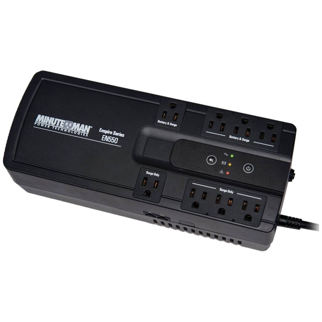 Minuteman Ups550va Usb 4-bat/4-surge Outlets - 550 Va/300 W - 120 V Ac - 3