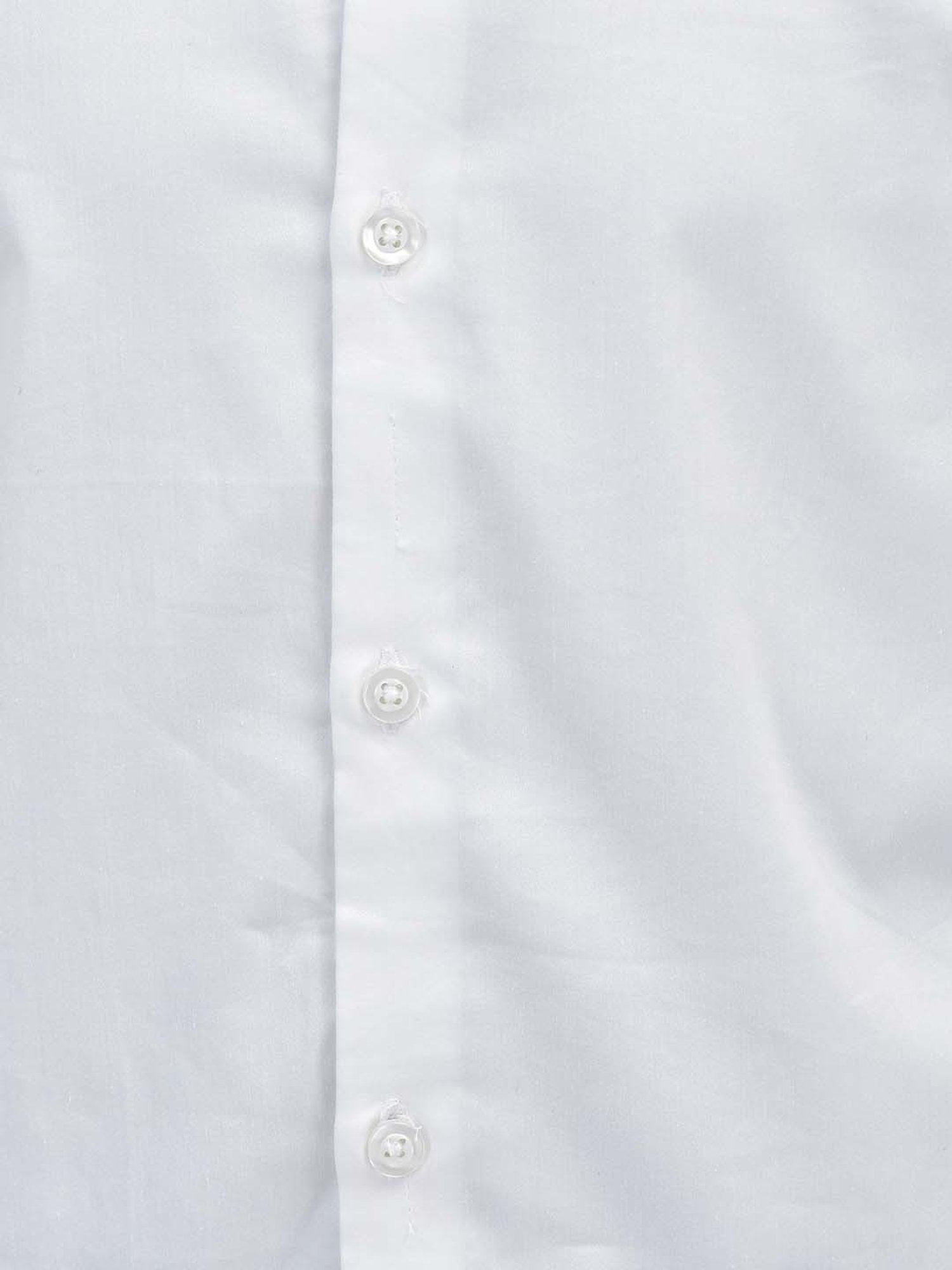 Crimsoune Club Kids White Slim Fit Full Sleeves Shirt