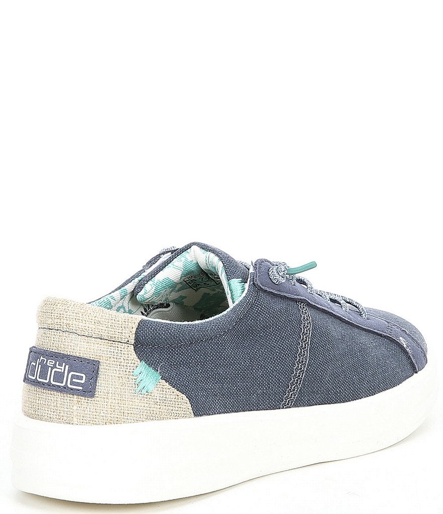Hey Dude Women's Karina Washable Lace-Up Sneakers