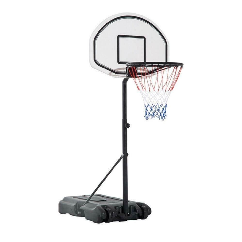 Poolside Basketball Hoop System Backboard Net Swimming Pool Games Ball Sports