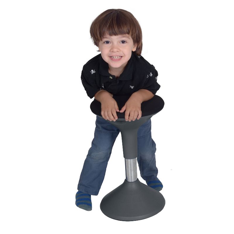 Grow Height Adjustable Wobble Stool Gray - Regency