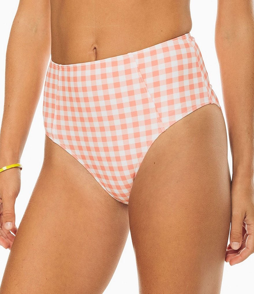 Becca by Rebecca Virtue Color Code Adela Shirred Back Scoop Front Hipster Swim Bottom