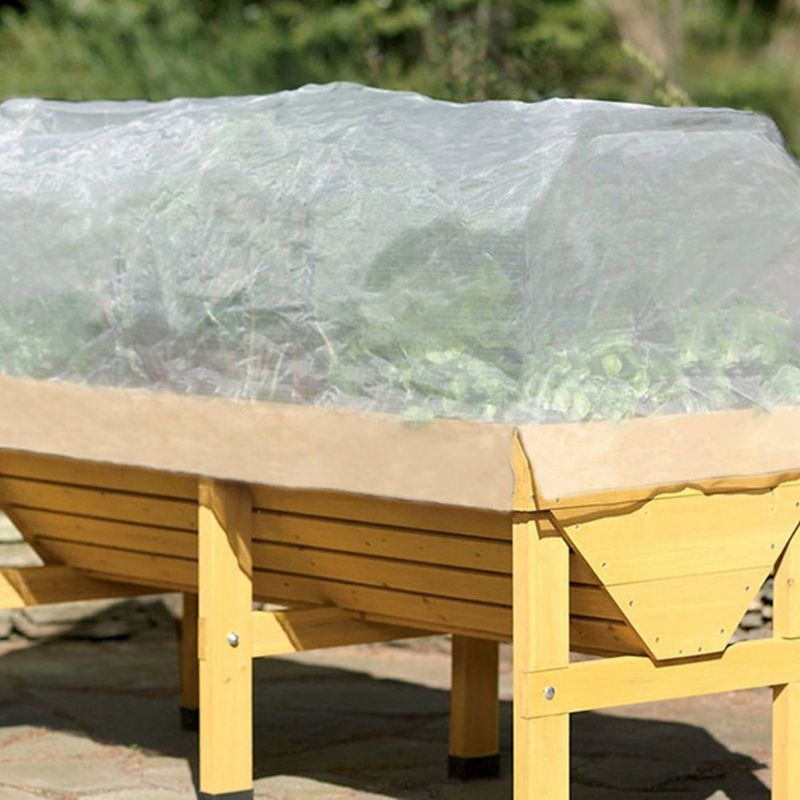 Agfabric Insect, Mosquito, and Bird Barrier Mesh Cover Net Netting Roll Screen for Garden Tomatoes, Fruits, Plants, and Flowers, 4 x 100 Foot (White)