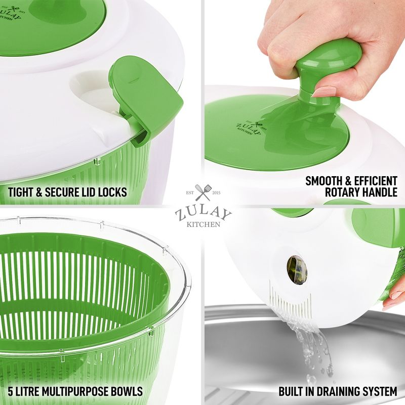 Prepworks Collapsible 3qt Salad Spinner