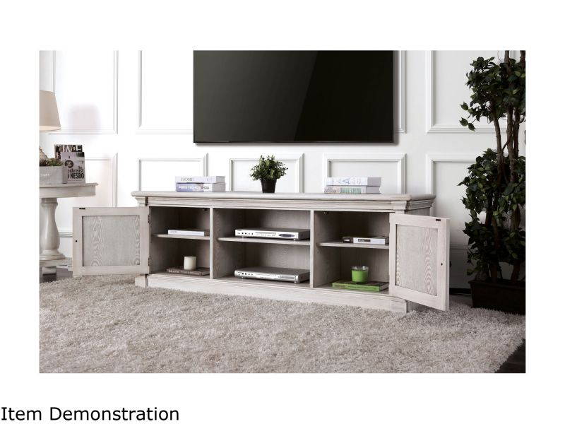 AVF FSL700LUCSW-A 32 - 65" Reflections - Lucerne Curved Pedestal TV Stand