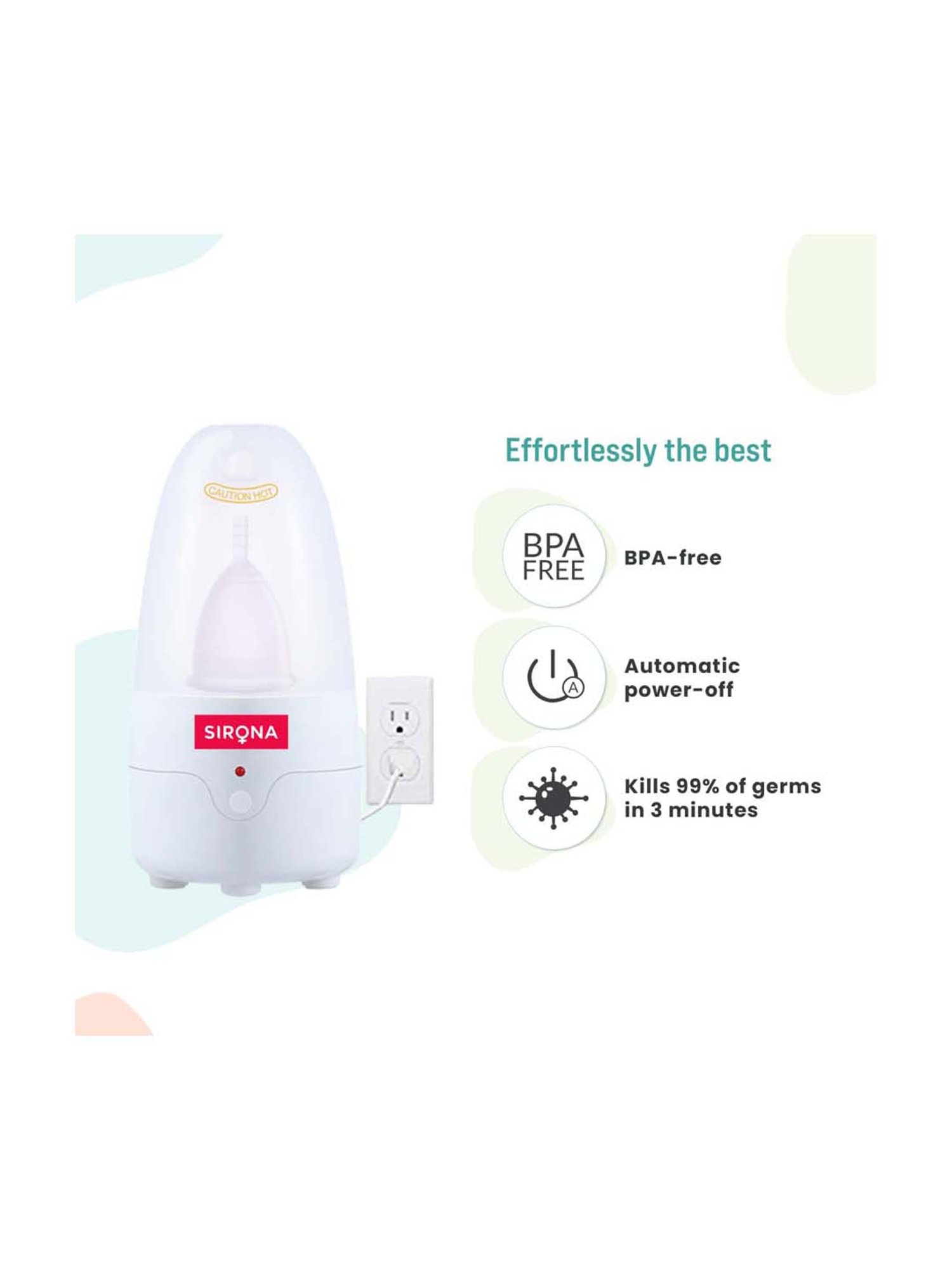 Namyaa Ultra Soft Medium Reusable Menstrual Cup - 50 gm