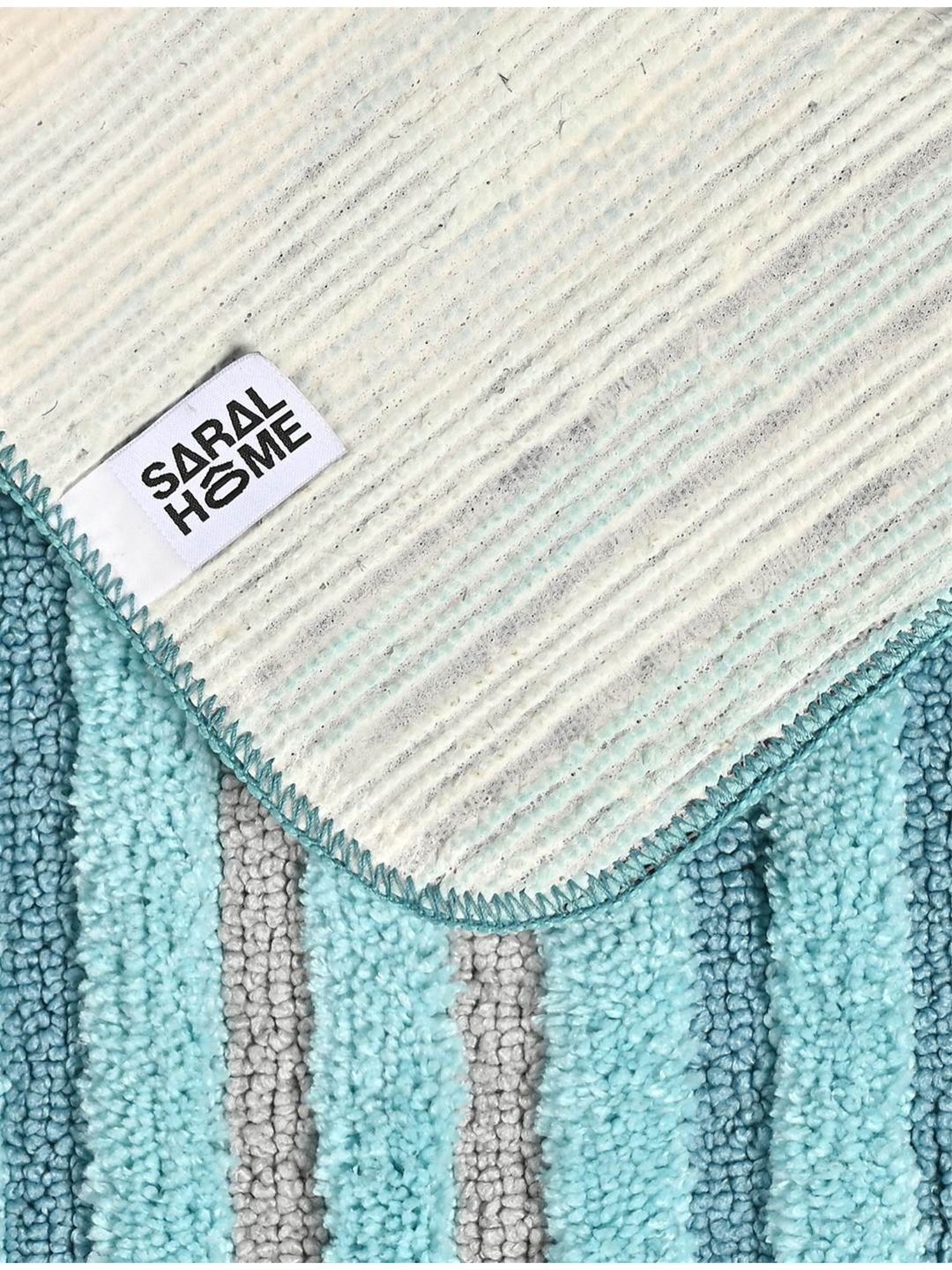 Shannon Clark Love Under The Stars Cushion Bath Mat Black - Deny Designs