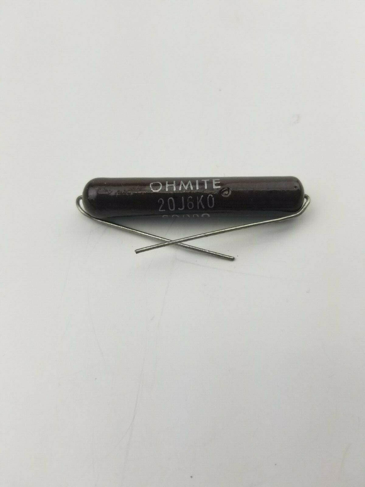 NEW Ohmite 20J6k0 6,000 (6k) Ohm 10 Watt Wirewound Ceramic Power Resistor 10W