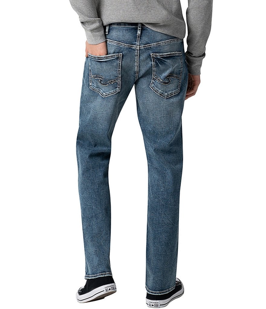 Silver Jeans Co. Gordie Classic Straight Leg Performance Stretch Jeans
