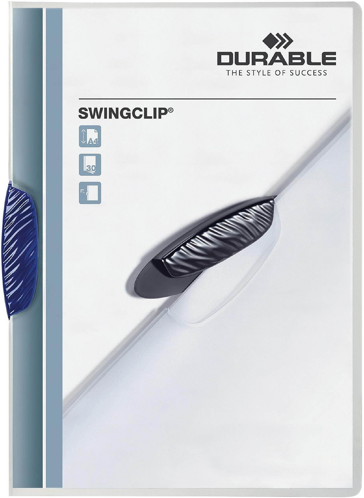 Durable Swingclip Punchless Report Covers Dark DBL2264DB