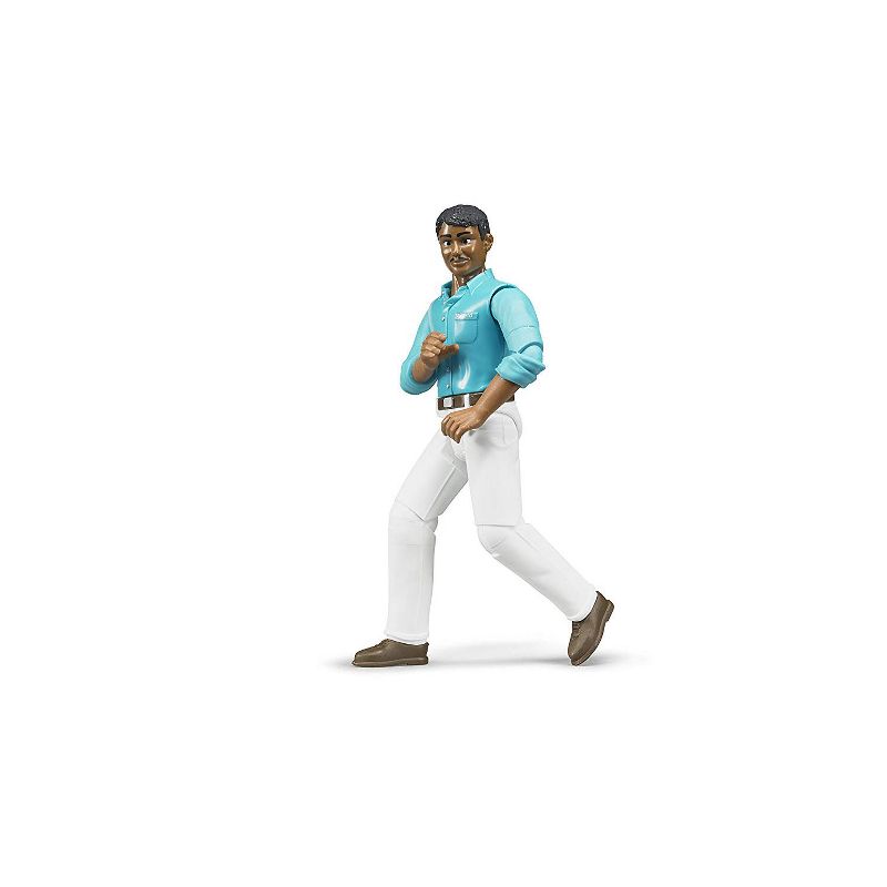 Bruder Man Action Figure with White Jeans
