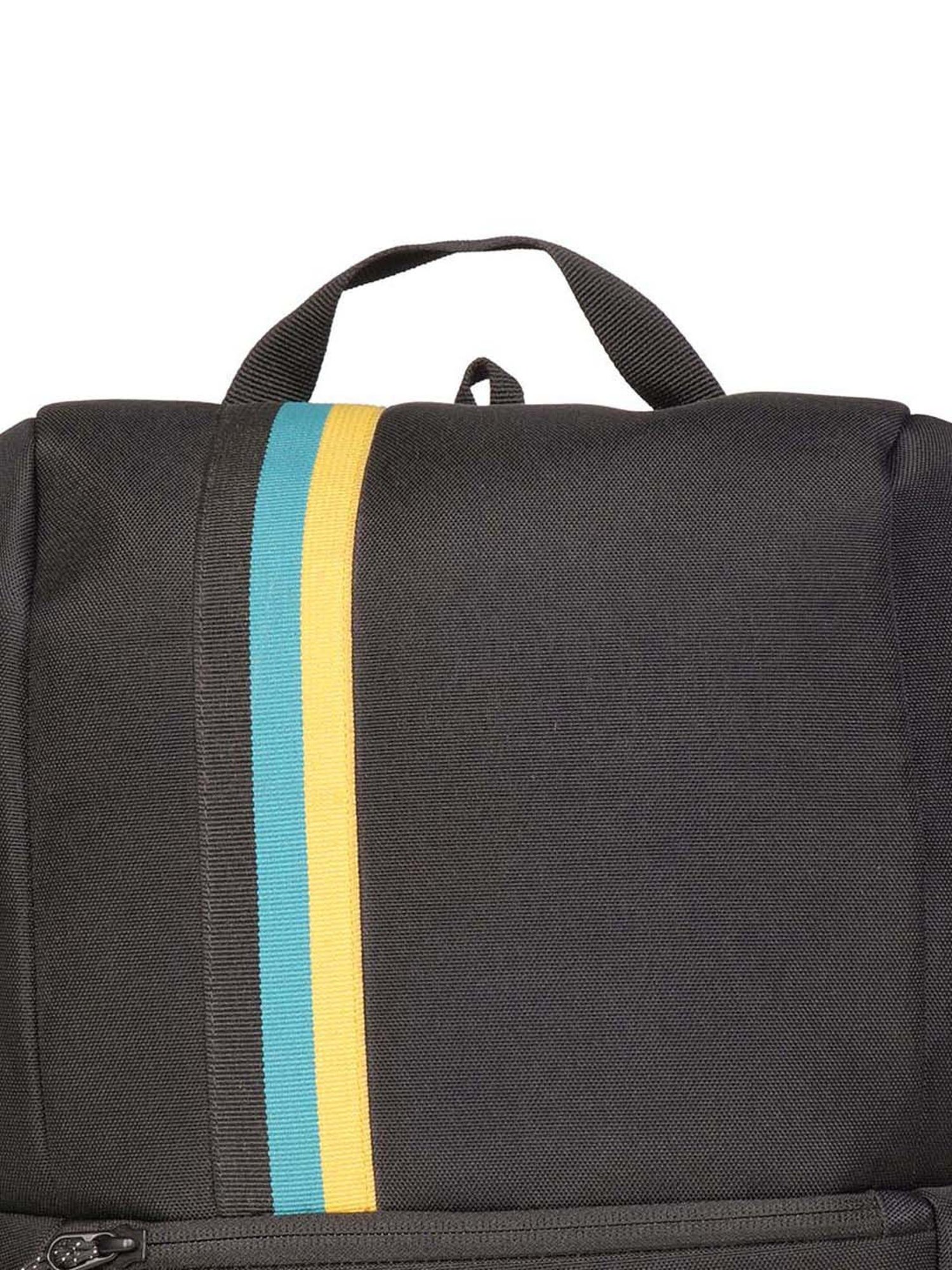 Wiki Tope Black Medium Backpack