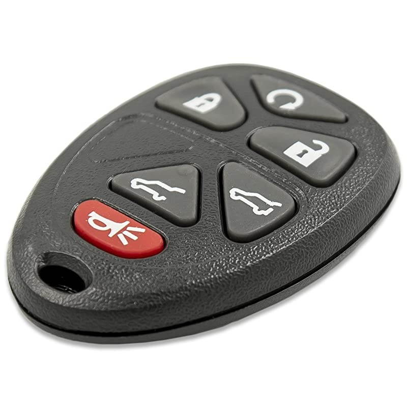 Keyless Entry Car Key Replacement for Vehicles That Use 6 Button 15913427 OUC60270 Remote SelfProgramming 2 Pack