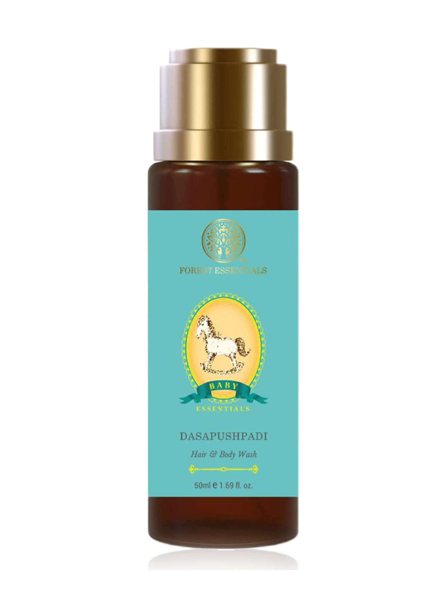 Forest Essentials Dasapushpadi Baby Care Mini Selection Gift Box Set