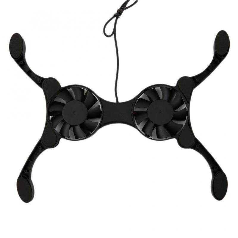 Madeng Laptop Cooling Pads Usb With Double Fans Mini Octopus Non Slip Mats New Foldable