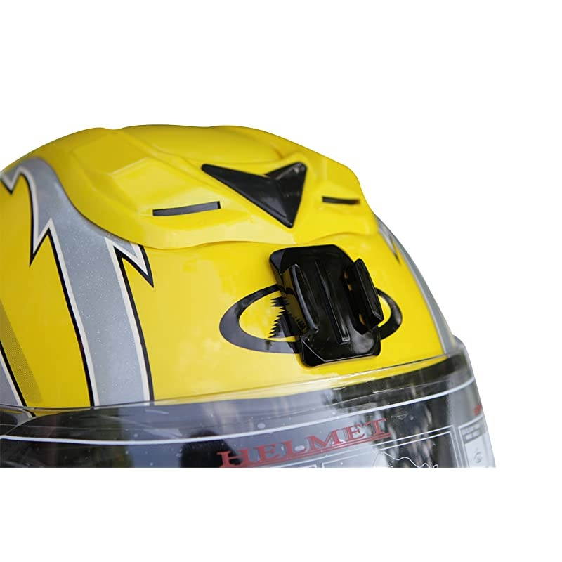 Mounts for GoPro Cameras 3X Curved 3X Flat Mounts Bundle w 3M Sticky Pads Tape Mount to Your HelmetBikeBoardCar Fits All Go Pro Models Premium Camera Accessories