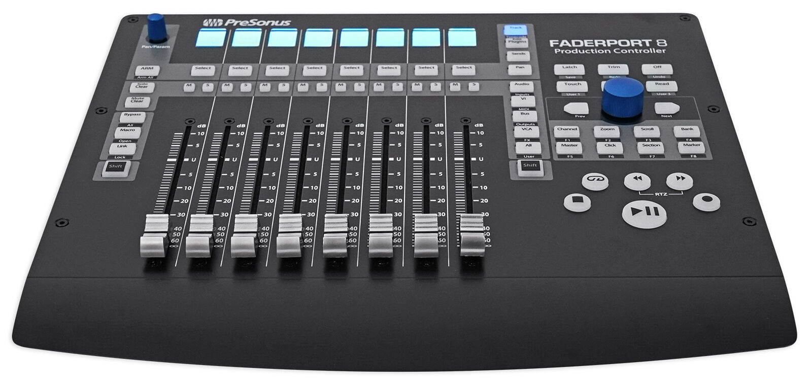 PRESONUS FADERPORT 8 USB 8-Channel Mix Production DAW Controller+JBL Monitors