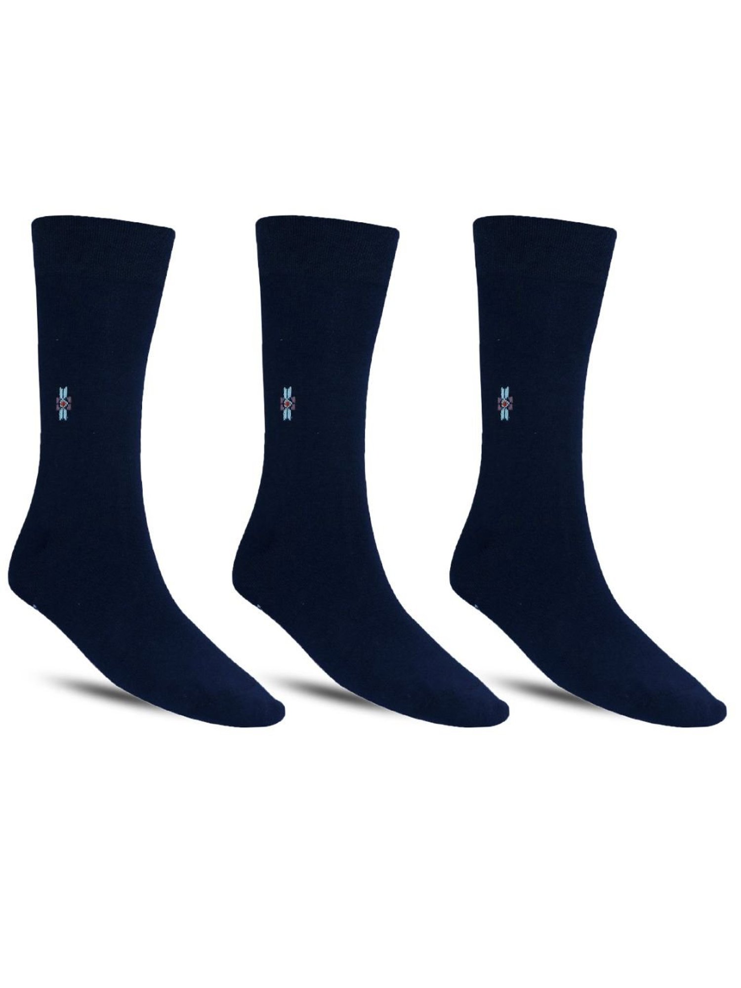 Dollar Socks For Men's Casual Full Length In (Pack of 3)