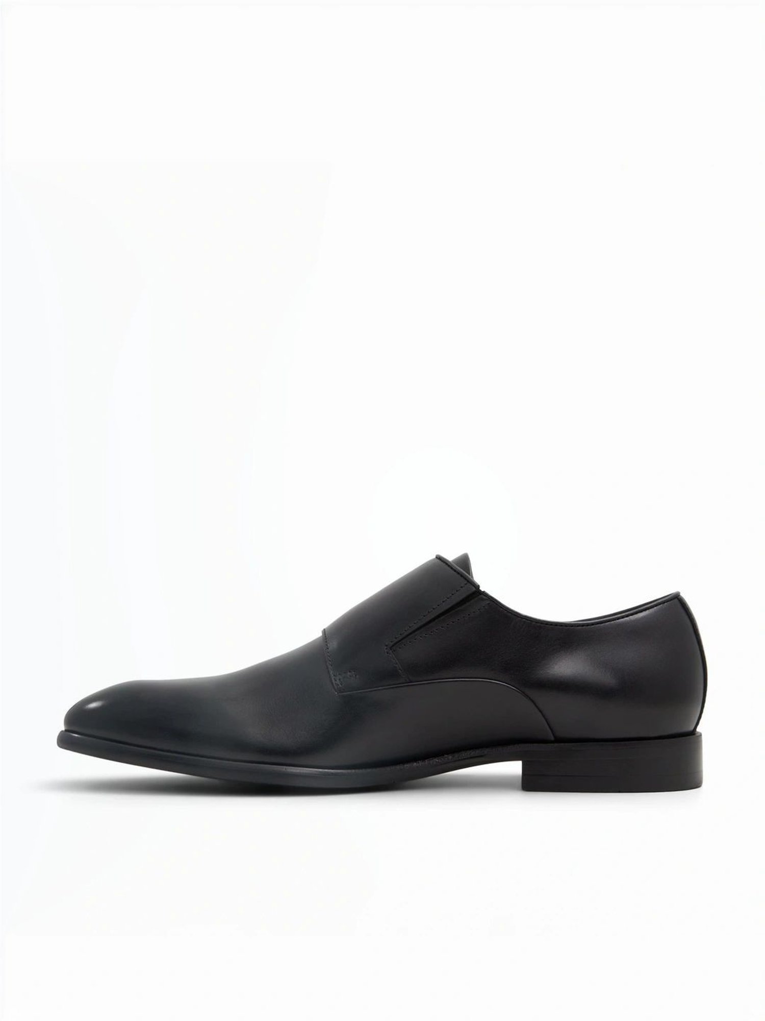 Aldo Men's Black Monk Shoes