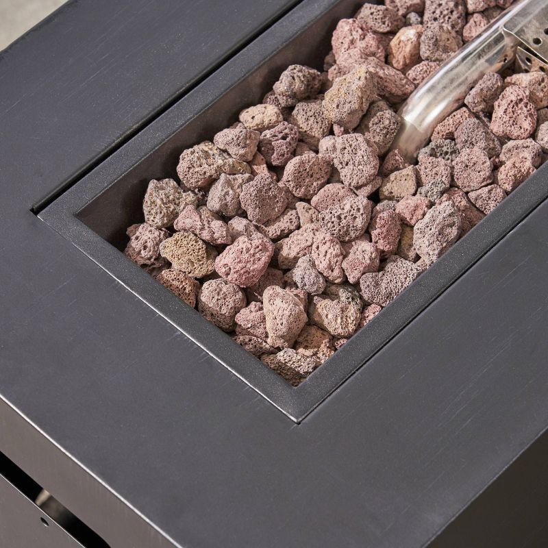 7pc Studio Shine Collection Patio Conversation Set with Sofa, 4 Armchairs & 2 Tables - W Unlimited