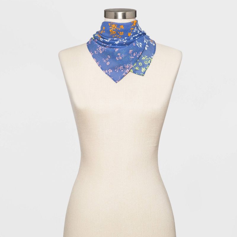 Women's Jacquard Bandana - Universal Thread™ Green One Size