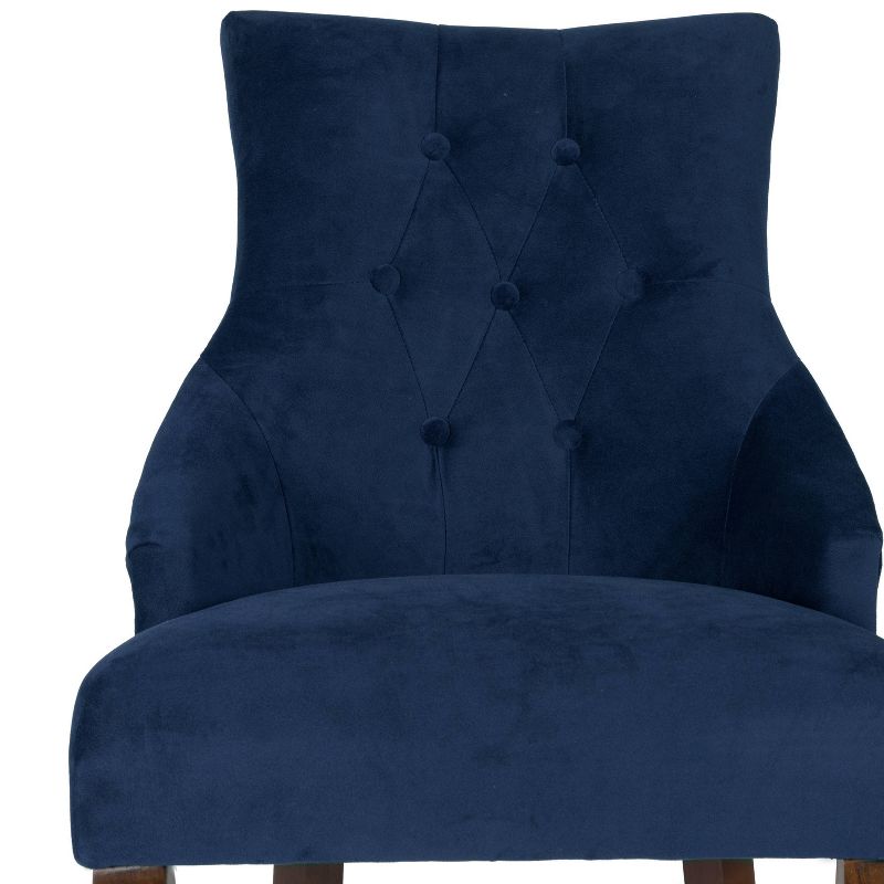 Tufted Accent Chair Blue - HomePop