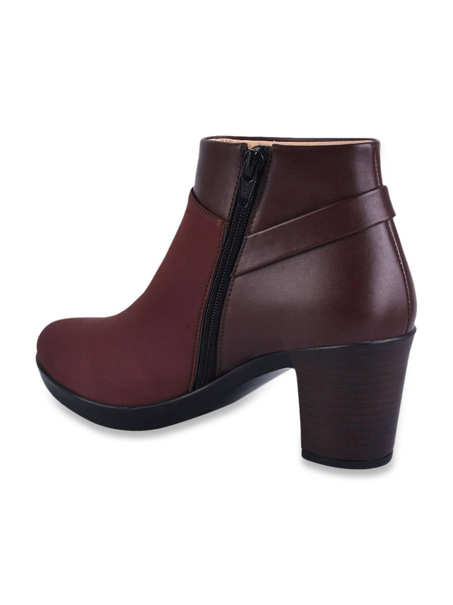 Bata Women's DEMI Brown Booties