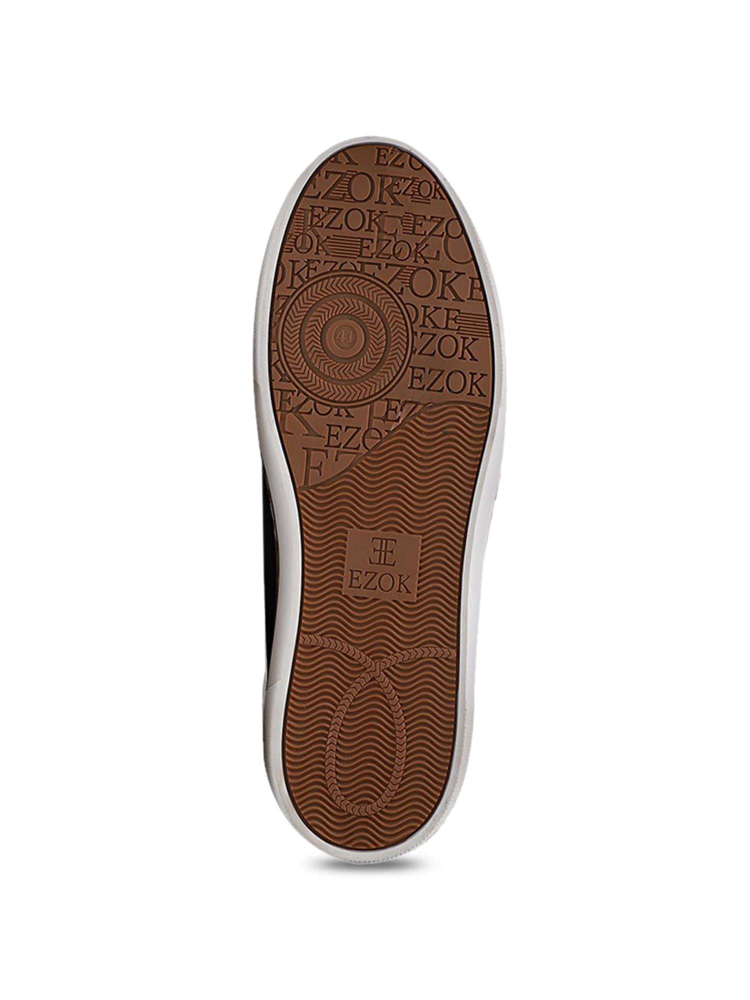 EZOK Men's Black Casual Sneakers