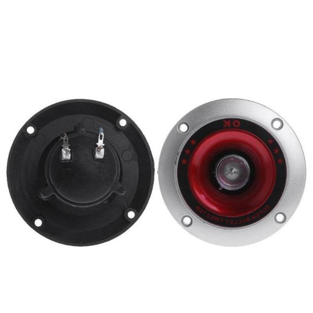 2021 2PCS Speaker Tweeter 4" Piezoelectric Loudspeaker Treble Head Driver Home Stage