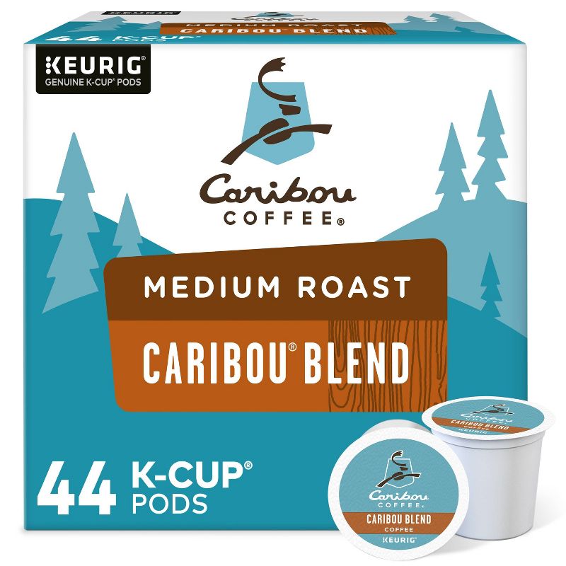 Caribou Coffee Caribou Blend Keurig K-Cup Coffee Pods - Medium Roast - 44ct
