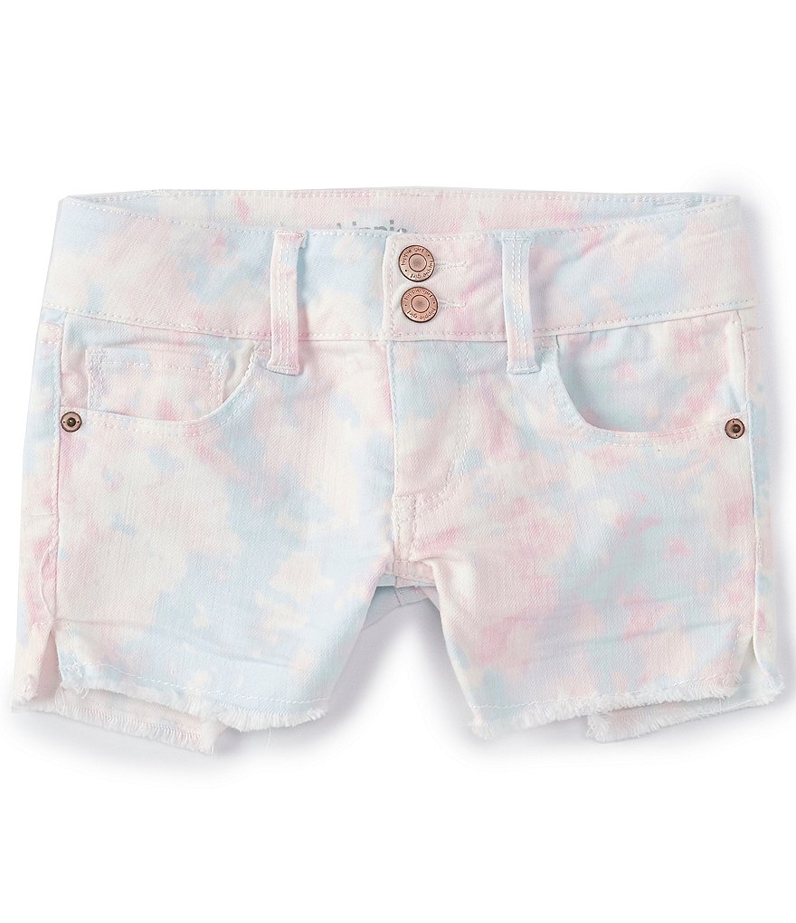 Hippie Girl Little Girls 4-6X Tie-Dye Shorts