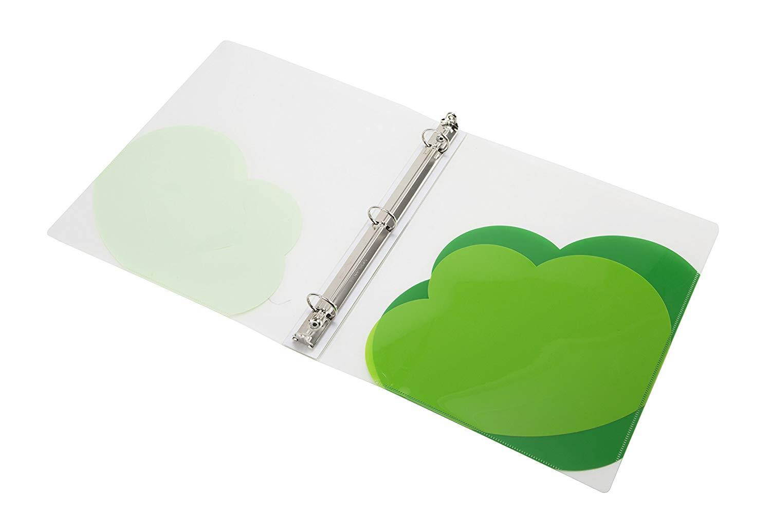 Filexec Products Cloud, Ring Binder, 1", Pack of 4 (50493-6457)