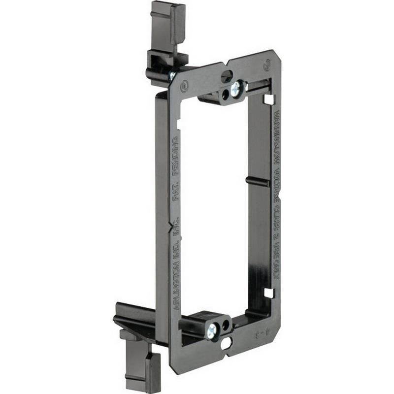 Arlington Industries - LV1 - Single Gang - For 1/4" to 1" Walls - Low Voltage Device Mounting Bracket
